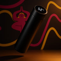 Smart bottle of water Kitme Black