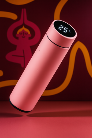 Pink Kitme Smart water of bottle