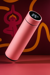 Pink Kitme Smart water of bottle